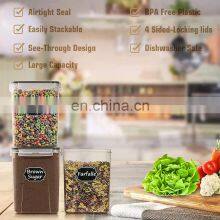4 Pack 5.2L Airtight Food Storage Containers BPA Free Pantry Organization Kitchen Plastic Containers thumbnail-3
