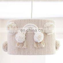 Hot Sale Handmade Macrame Lampshade Boho Style Ceiling Lamp Shade for Livingrooms thumbnail-1