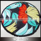 Round Shape Woven Technics Tassel Round Beach Towel Quality Choice thumbnail-2