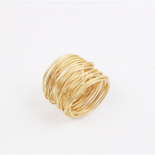 Ready Stock Various Colored Metal Wire Cheap Napkin Ring With Fast Shipping thumbnail-4