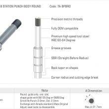 Amada CNC Punch Press Thick Turret Nct Tooling B Stn Punch Round Ferramentas PARA Punzonadoras thumbnail-2
