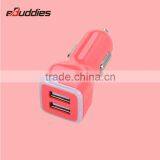 Dual USB Car Charger For IPad IPhone 5V 3.1A Mini Adapter thumbnail-3
