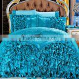 Handwork/Patchwork Luxcury Blue Wedding Bedding Set Turkey and Middle East Style thumbnail-1