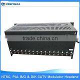 JM-50168 NTSC, PAL 16 Channels Adjacent Frequency Modulator / Catv Headend thumbnail-3