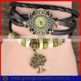 Fashion Leather Braided Strap Watch thumbnail-1