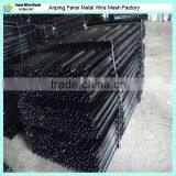 AU Standard Black Steel Posts