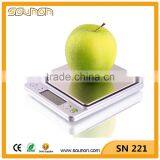 Europe Hotselling Digital Scale Large LCD Display Backlight Large Stainless Steel Weighing Platform Pocket Scale 0.01g thumbnail-1