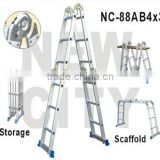 EN 131 Portable Folding Multi-purpose Big Hinge Aluminum Ladder
