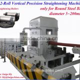 welcomed 2-roll steel straightening machine for sale yantai haige machine