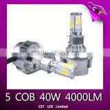 High Quality Fan Design 9600LM Super Bright 12V 24V Led Motorcycle Headlight thumbnail-3