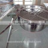 3 Pcs Set Stainless Steel Mixing Bowl Set With Grater thumbnail-4