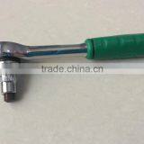 10mm 3/8'' Rubber Handle Ratchet Spanner Wrench