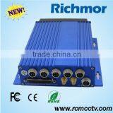 Richmor Phone Monitor 4CH 3G GPS Car DVR Black Box For Taxi thumbnail-1
