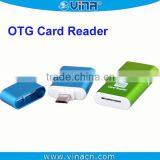 OTG TF/SD Card Reader Smartphone/ Computer 2 in 1 USB Reader USB A to Micro USB