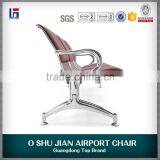 Durable Red Hospital Seater Waiting Chair thumbnail-2