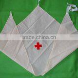Cotton Triangular Bandage Towel Applicator Containing Emergency Arm Triangle Triangular Sling Medical Bandage thumbnail-2