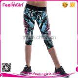 Latest Custom Compression Printed Fitness Tights Leggings