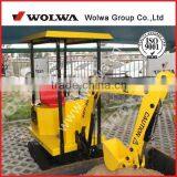 hot sale 360/180 degree rotation kids toy excavator for amusement