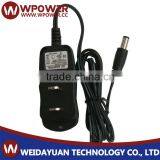 12V 0.5A Plug in Power Adaptor 12V 500mA (Barrel Type DC Connecotor 5.5x2.1/2.5mm US UK Plug CE FCC SAA RoHS Certificates)