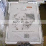 Cheap Frameless Baby Picture Glass Photo Frame With Metal Clips thumbnail-1