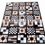 Hair-On Cowhide Leather Carpet M-82 thumbnail-1