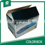 LITHO PRINT CORRUGATED COLOR BOXES FOR SHPPING WHOLESALE