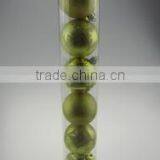 60mm Gold Decorative Plastic Christmas Ball thumbnail-1