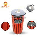 Industrial Steel Waste Bin or Rubbish Bin Stainless Steel Dustbin thumbnail-3