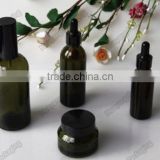 Oil bottle with painting and printing and hot stamping