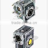 Aluminum Housing RV Series Double Stage NMRW025-150 Worm Speed Reducer Reduce Reductor Reduction Gearbox for Winch Sliding Door thumbnail-3