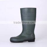 Cheap Simple Style Safety PVC Rain Shoes With Steel Toe, Industrial Safety Boots thumbnail-4