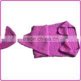 Custom Handmade Knitted Mermaid Blanket ,crochet Mermaild Tail ,warm Mermaid Tail Blanket thumbnail-1