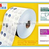 medical nonwoven alcohol cotton pads with Aluminum foil paper roll