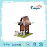 Paiper 3d puzzle house foam toy little models - Indonesia House