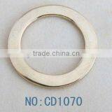 Gold Plated Zinc Alloy Metal Ring thumbnail-1