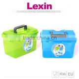 plastic outdoor storage box with lid