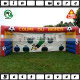 Inflatable Football Pitch Football Toss Game,giant Inflatable Sports Games Football Throwing Games