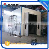 Improve environment sand blasting room, used in heating special parts