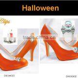 Fashion Metal Halloween Shoe Clips Jewelry Set ,Customized Colors or LOGO and OEM Design Accept thumbnail-1