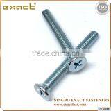 China Factory Supply Phillips Drive Csk Head Flat Head Zinc Machine Screw thumbnail-1