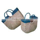 High Quality Best Selling Natural Water Hyancinth Bags Handbag From Vietnam thumbnail-1