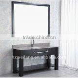 Modern Solid Wood Hotel Bathroom Cabinet