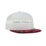 Custom Design Blank Snapback Hat With Printed Brim thumbnail-3