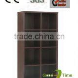 2013 modern melamine cheap simple bookshelf design factory