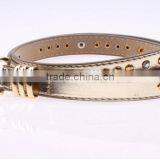 Fashion Lexus Ladies Nad Women Golden Viret Diamante Needle Buckle Slim Waist Beltf or Casual Garment thumbnail-3