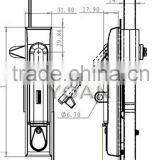 the Cabinet Lock Rod Control Lock Rod Control Industrial Cabinet Lock thumbnail-2