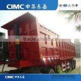CIMC Factory Price Hydraulic Tipping Trailer, Hydraulic Lifting Trailer, Used Hydraulic Trailer thumbnail-5