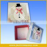 Small Square Decorative Cardboard Musical Christmas Gift Box thumbnail-5