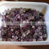 Purple Fluorite Crystal Polyhedron Tumble thumbnail-4