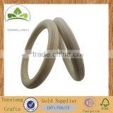 Unfinished fitness wooden ring, wooden gymnastics body building ring